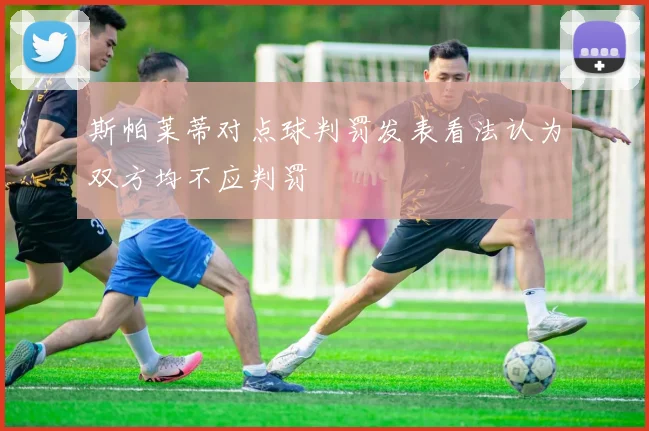 斯帕莱蒂对点球判罚发表看法认为双方均不应判罚